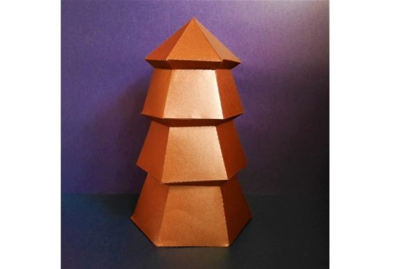 3D SVG Christmas Tree Gift Box Templates Review