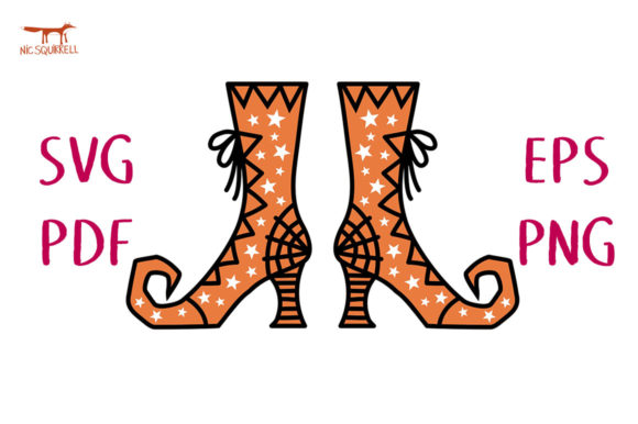 3D SVG Witch Feet for Halloween: A Seller's Review