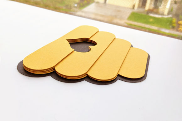 Beehive with Heart SVG: 3D SVG Shapes for Blogs