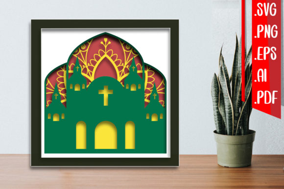 Christmas Layered Papercut 5: A 3D SVG Review