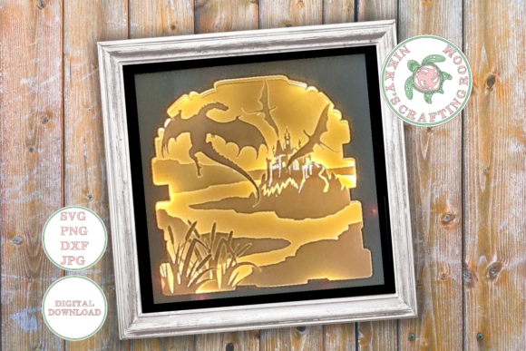 Dragon 3D Shadow Box Template: A Publisher's Review