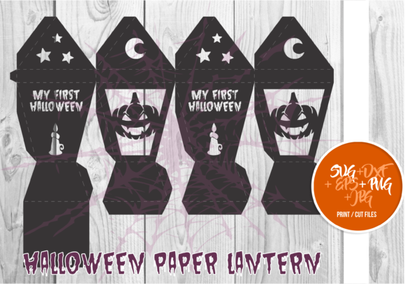 Halloween Paper Lantern Series a 0033: 3D SVG Shapes Review