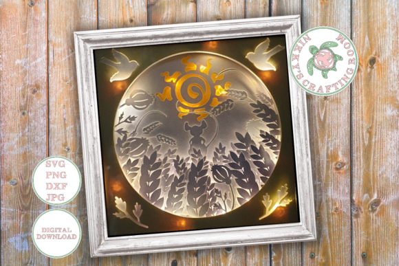 Harvest Mouse 3D SVG for Shadow Boxes Review