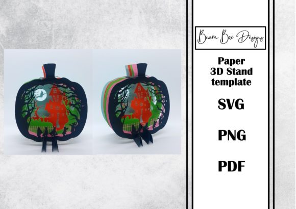 Haunted House 3D Stand: A Review of 3D SVG Shapes