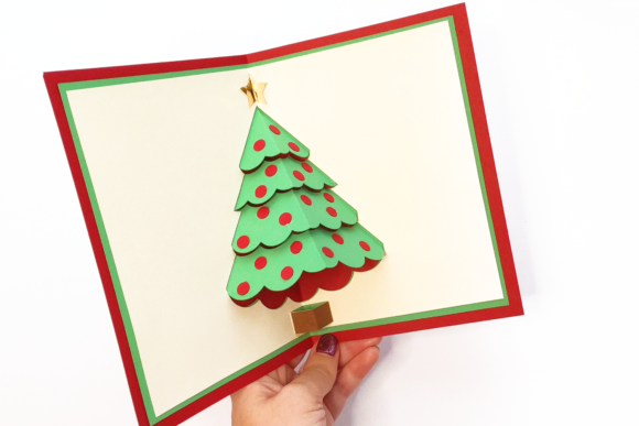 Review: 3D SVG Christmas Tree Pop Up Card