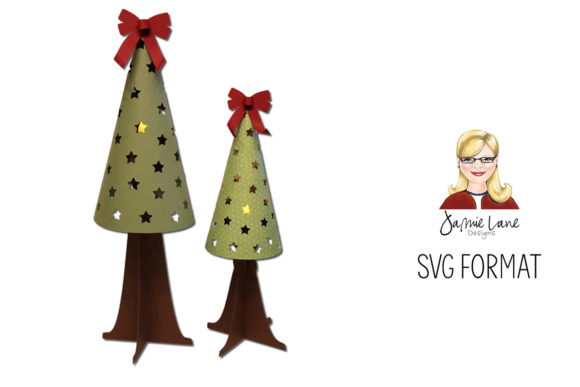 Review: 3D SVG Tealight Trees for Christmas Shops