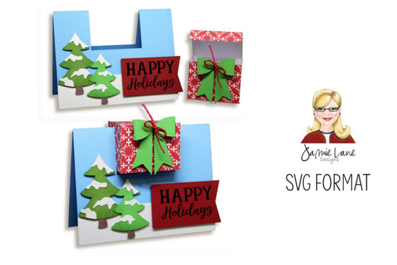 Review: Happy Holiday Card with 3D SVG for Christmas