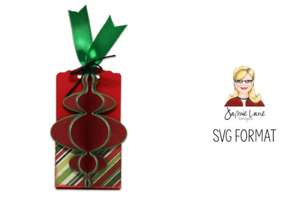 Reviewing a 3D SVG Christmas Ornament Gift Card Box