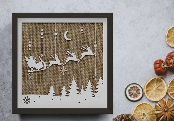 Santa Claus on the Sky Silhouette: A Designer's Review