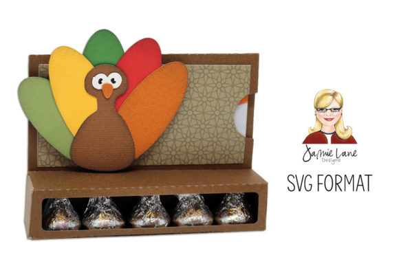 Turkey Candy and Gift Card Holder: A 3D SVG Shapes Review